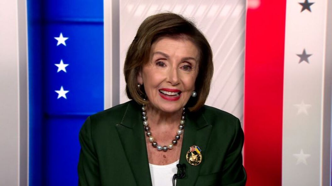 SEPE Pelosi reacts to Liz Cheney saying Speaker Johnson won’t do the