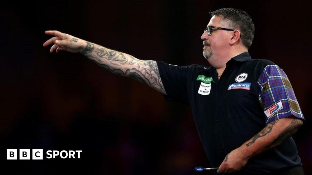 SEPE PDC World Darts Championship 2025 results Gary Anderson knocked