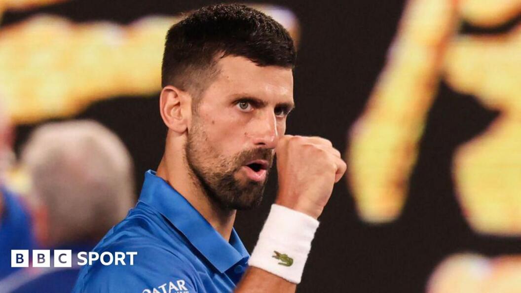 SEPE Australian Open 2025 results Novak Djokovic beats Jiri Lehecka