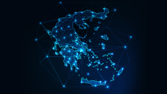 greece-digital-map
